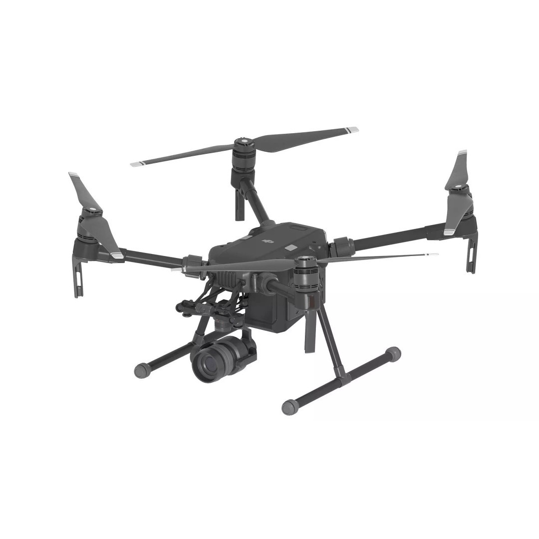 DJI Matrice 200 Series v2 Zenmuse Drone 3D Model – High Poly PBR Asset, FBX - View 7