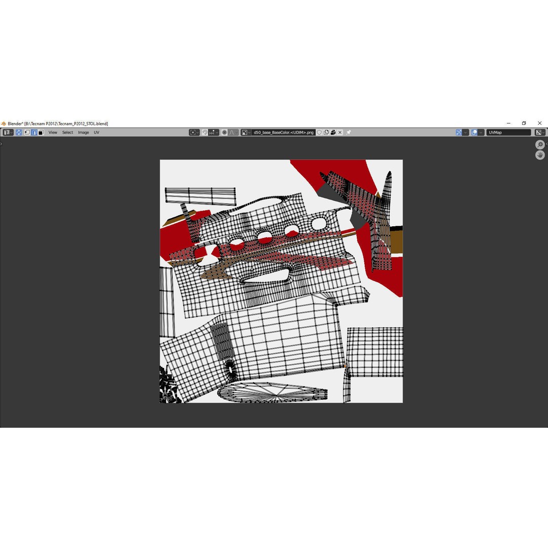Tecnam P2012 STOL 3D Model – High Poly Aircraft Asset, FBX, OBJ