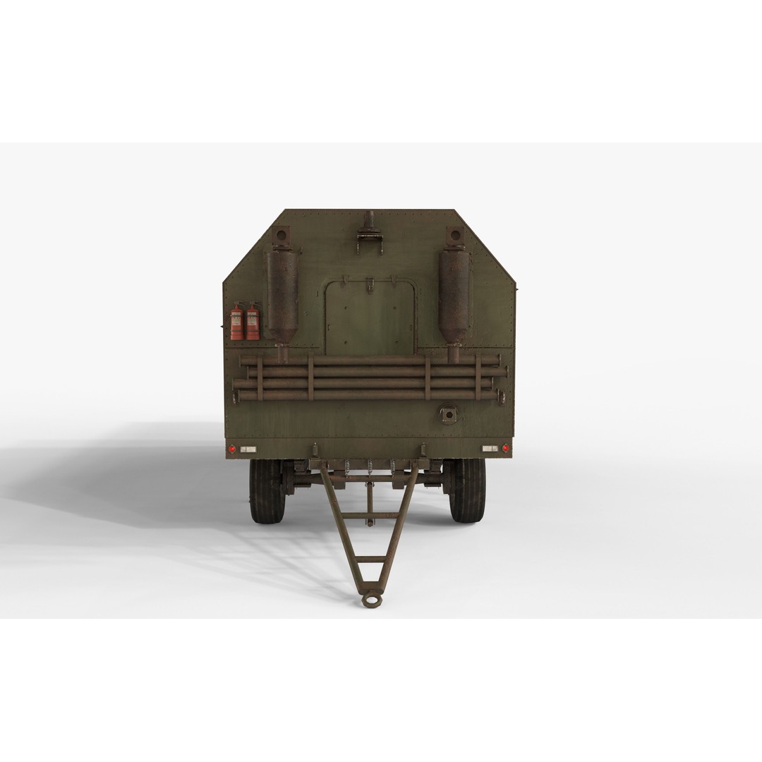 DES 5I57A Military Vehicle 3D Model – Low Poly Game Asset, FBX