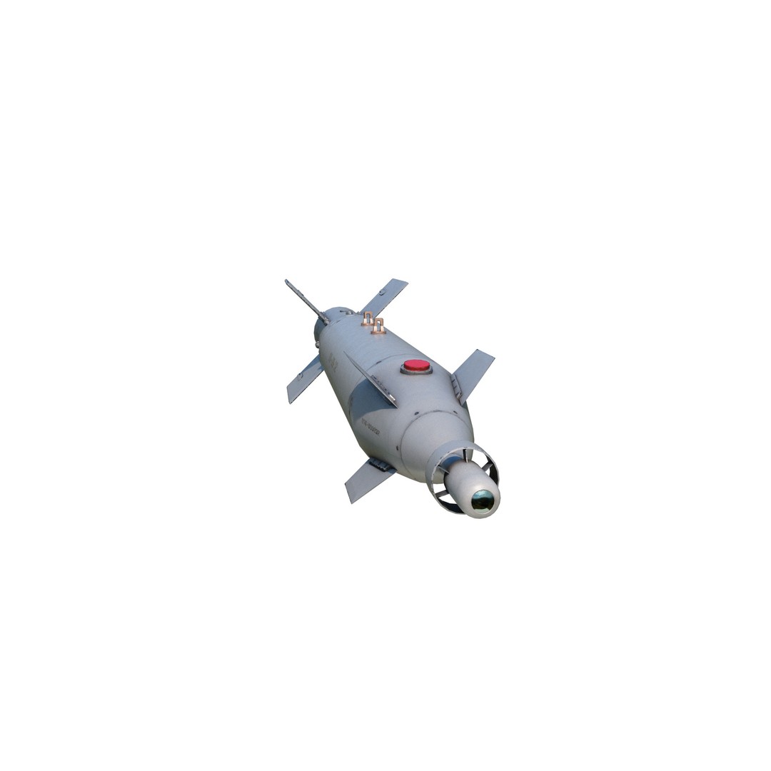 China LT-2 LS-500 Laser Guided Bomb 3D Model – Low Poly PBR Asset, FBX - View 9