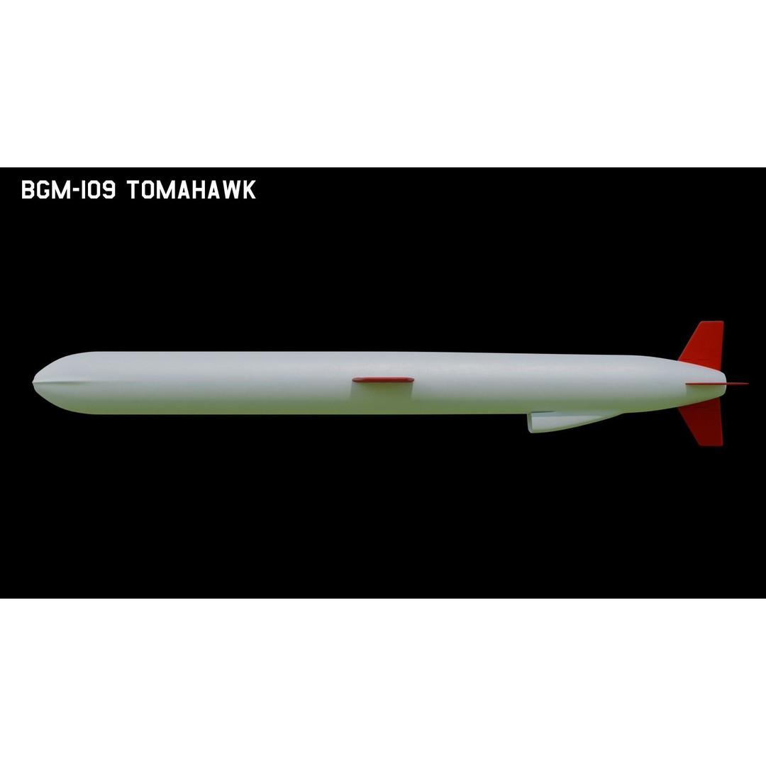 Cruise Missiles 3D Model – Low Poly PBR Game Asset, FBX - View 11