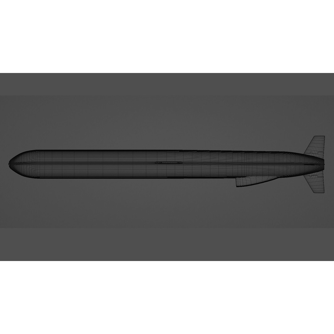 Cruise Missiles 3D Model – Low Poly PBR Game Asset, FBX - View 12