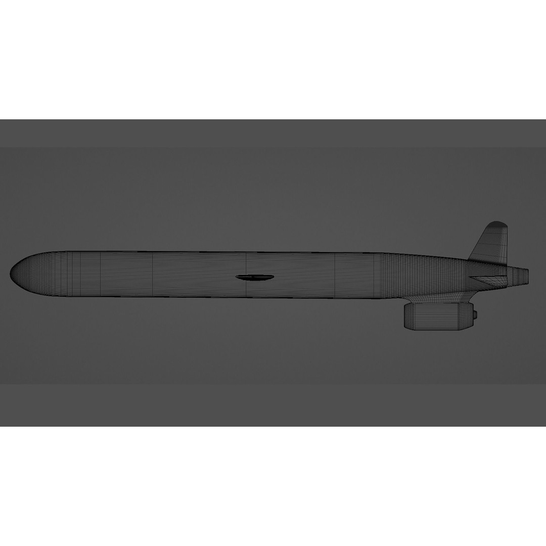 Cruise Missiles 3D Model – Low Poly PBR Game Asset, FBX - View 15