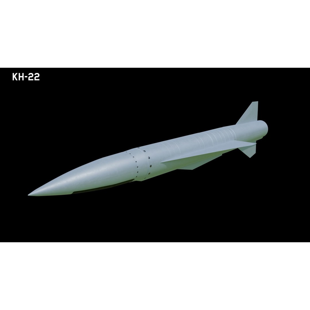 Cruise Missiles 3D Model – Low Poly PBR Game Asset, FBX - View 16