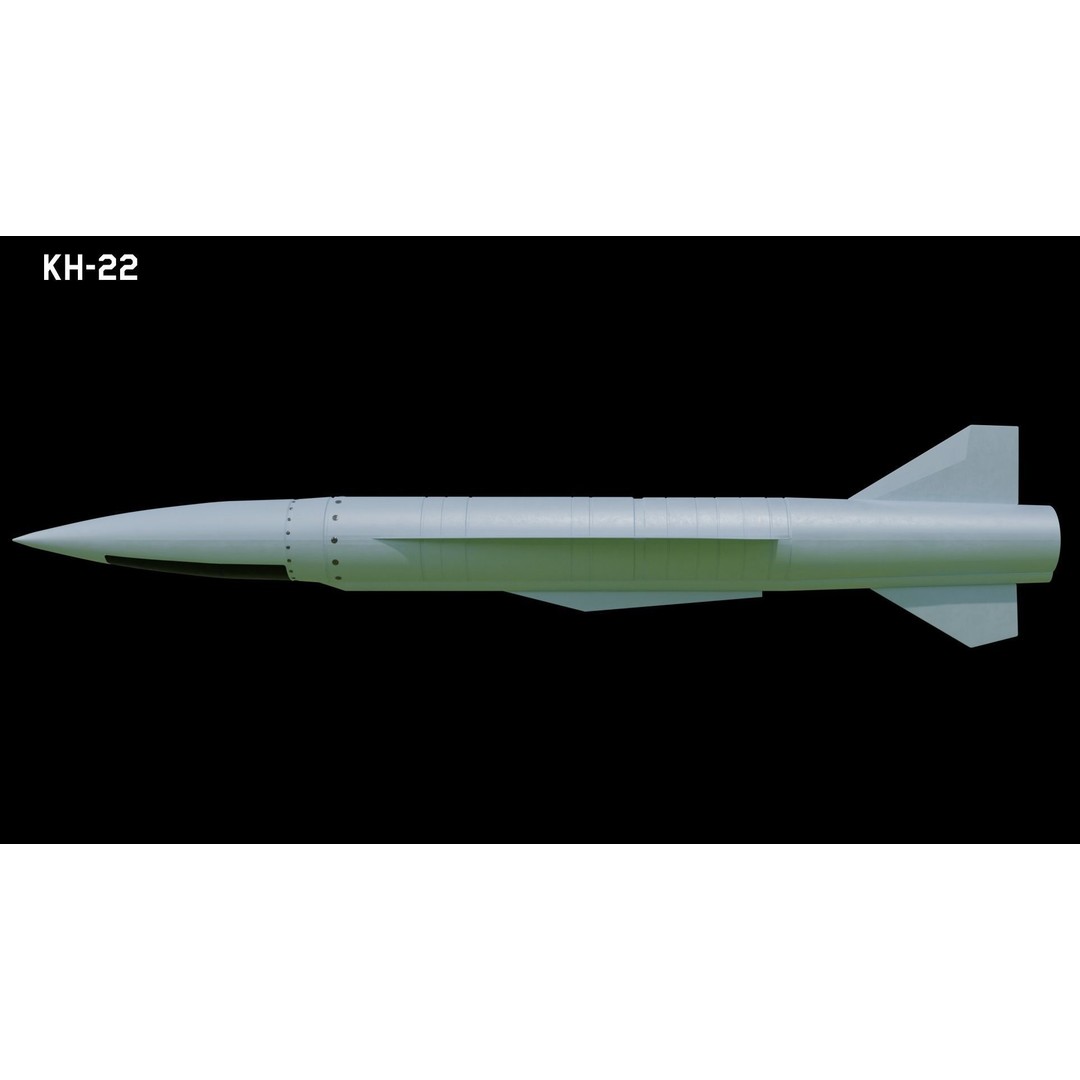 Cruise Missiles 3D Model – Low Poly PBR Game Asset, FBX - View 17