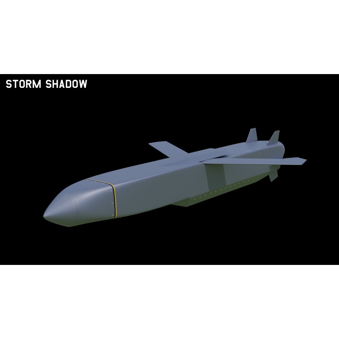 Cruise Missiles 3D Model – Low Poly PBR Game Asset, FBX - View 6
