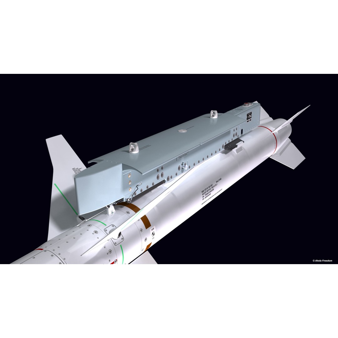 LAU-118 Launcher 3D Model – High Poly Military Asset, FBX, OBJ - View 8