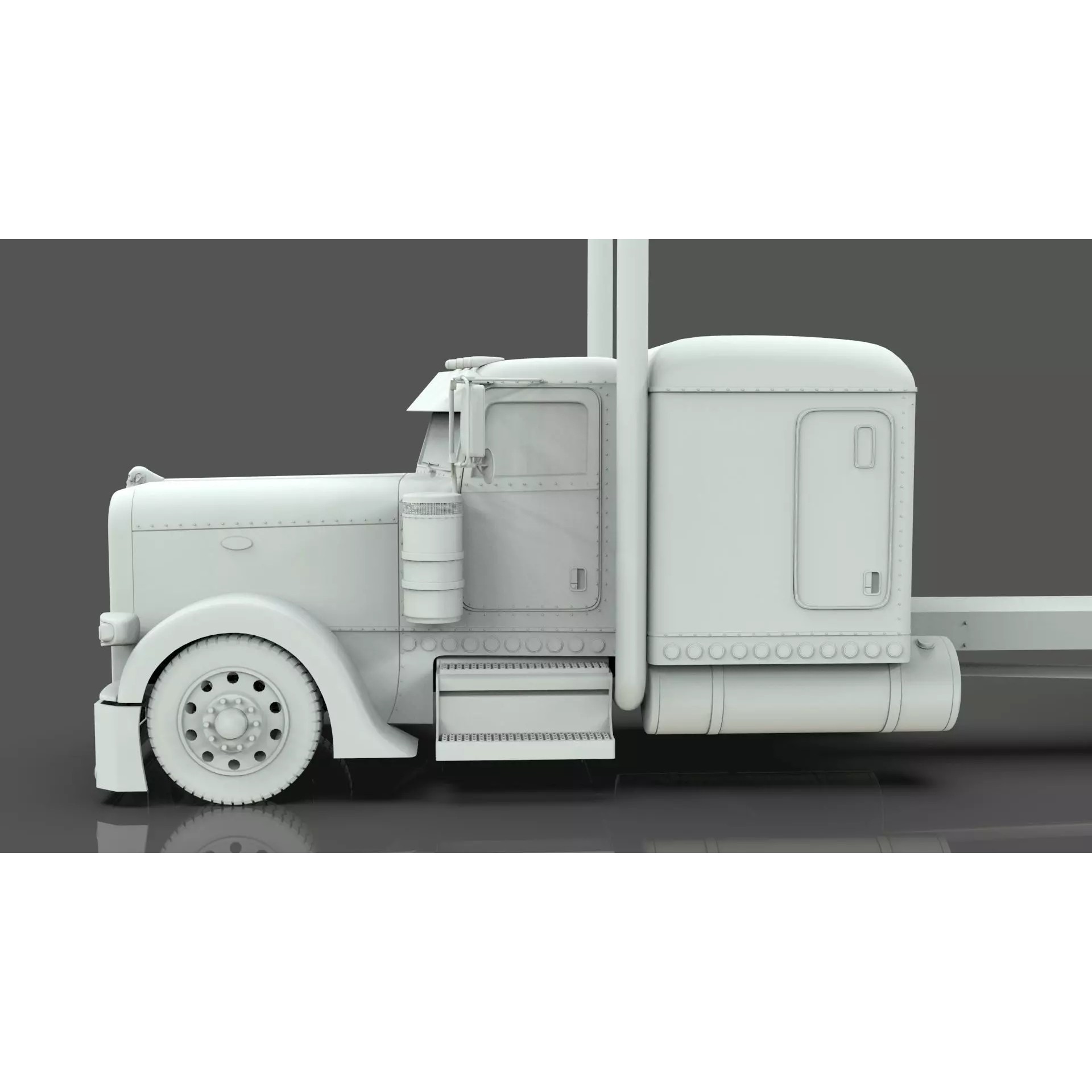 Bad Bunny's Peterbilt 389 - Game-Ready 3D Model - View 27