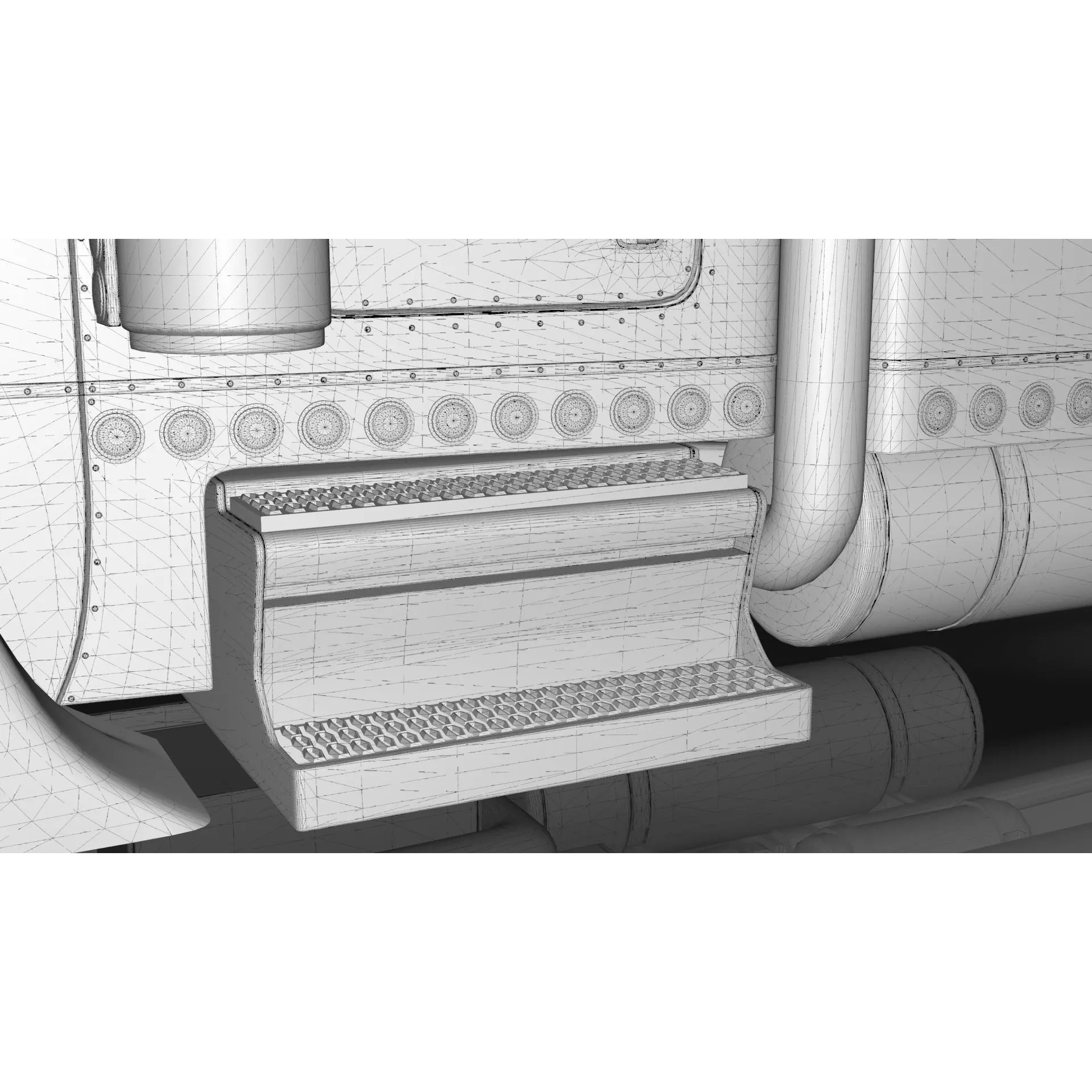 Bad Bunny's Peterbilt 389 - Game-Ready 3D Model - View 33