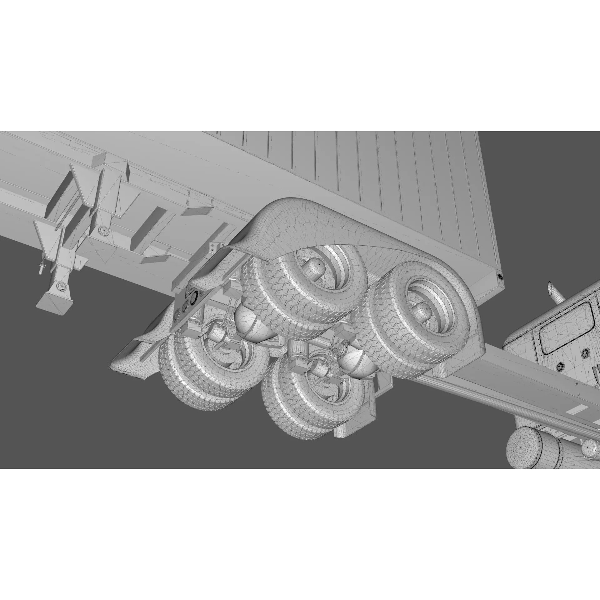 Bad Bunny's Peterbilt 389 - Game-Ready 3D Model - View 37