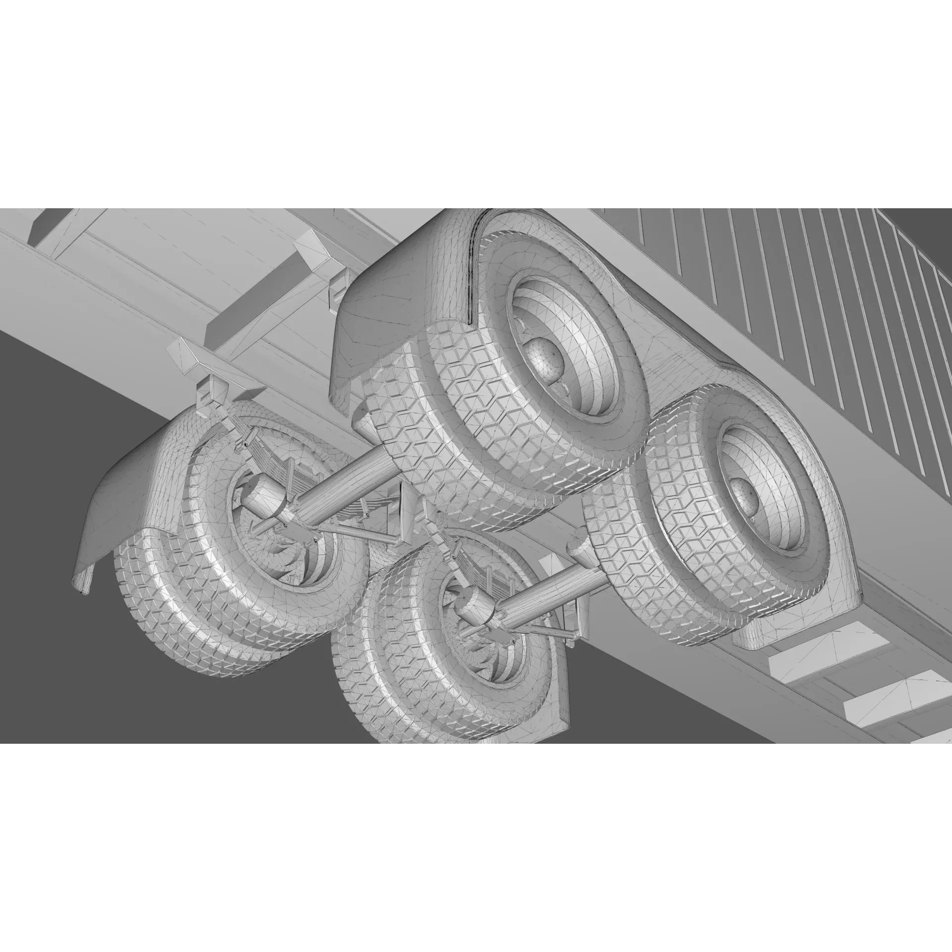 Bad Bunny's Peterbilt 389 - Game-Ready 3D Model - View 42