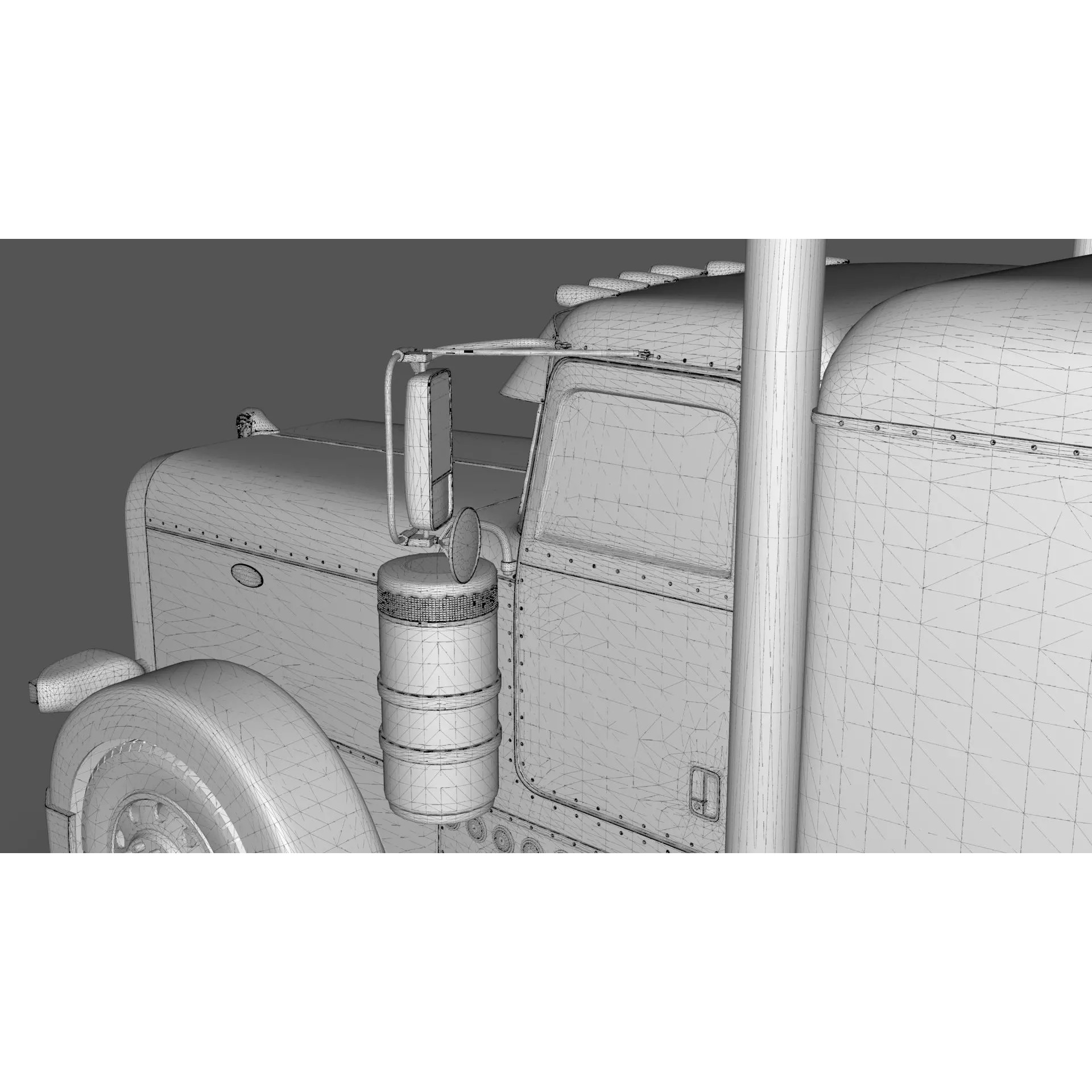 Bad Bunny's Peterbilt 389 - Game-Ready 3D Model - View 49