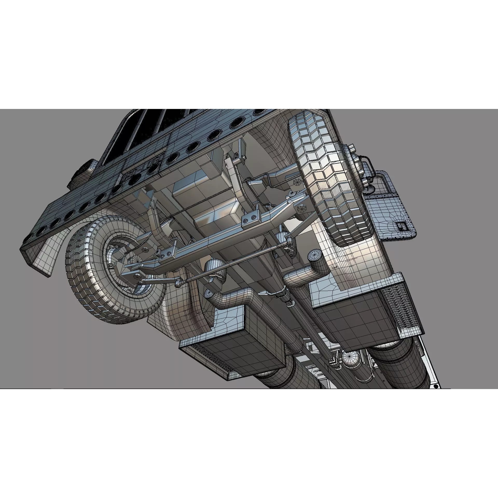 Bad Bunny's Peterbilt 389 - Game-Ready 3D Model - View 69