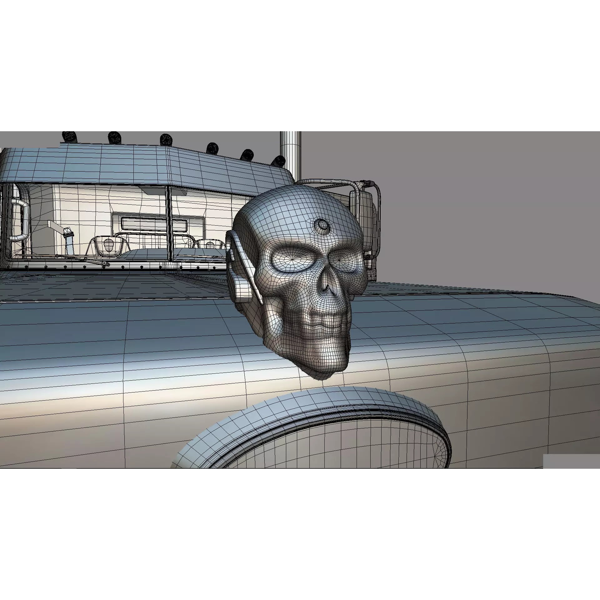 Bad Bunny's Peterbilt 389 - Game-Ready 3D Model - View 71