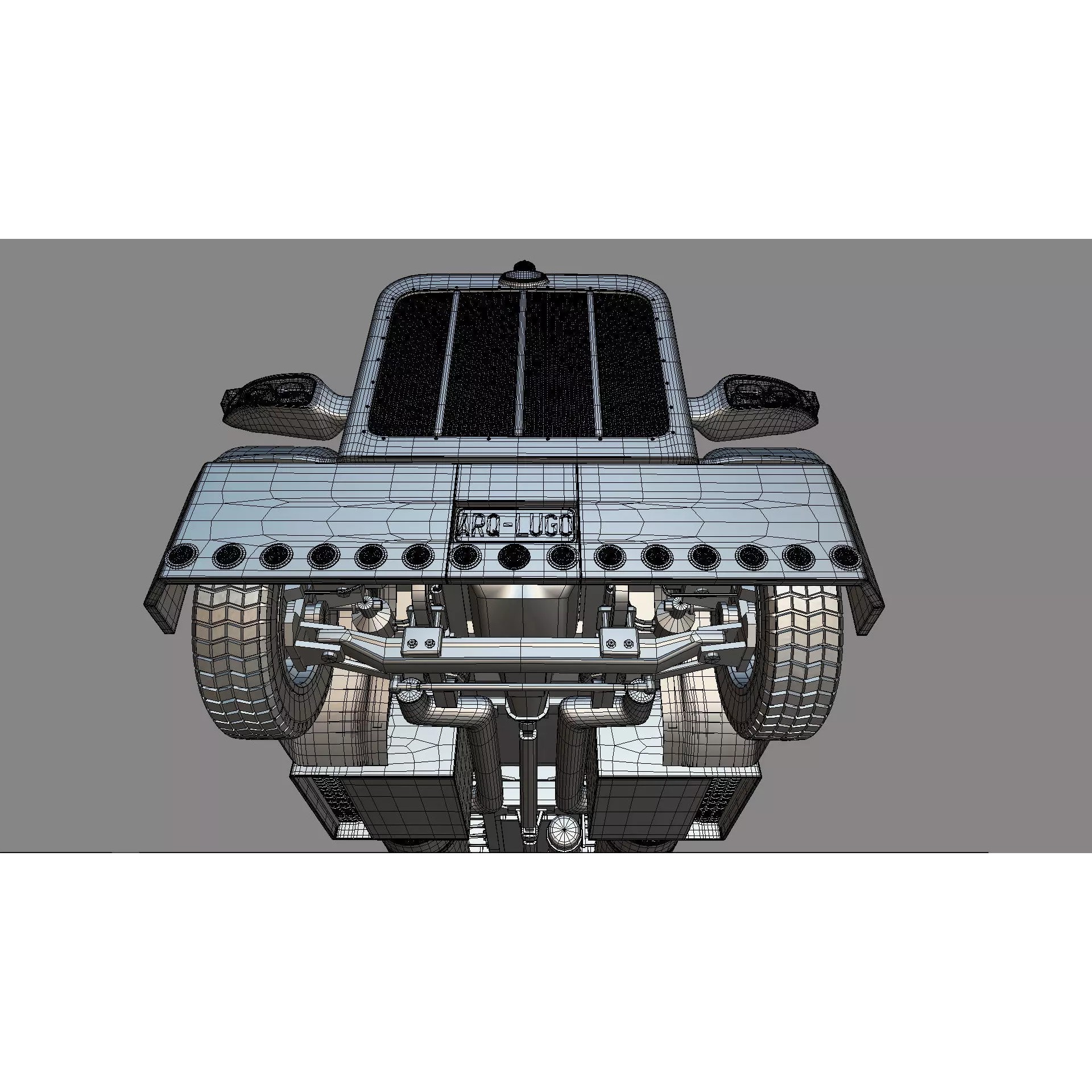 Bad Bunny's Peterbilt 389 - Game-Ready 3D Model - View 72