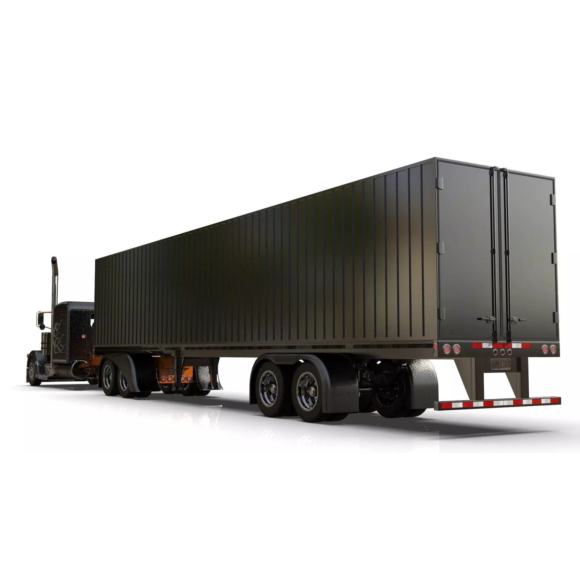 Bad Bunny's Peterbilt 389 - Game-Ready 3D Model - View 8