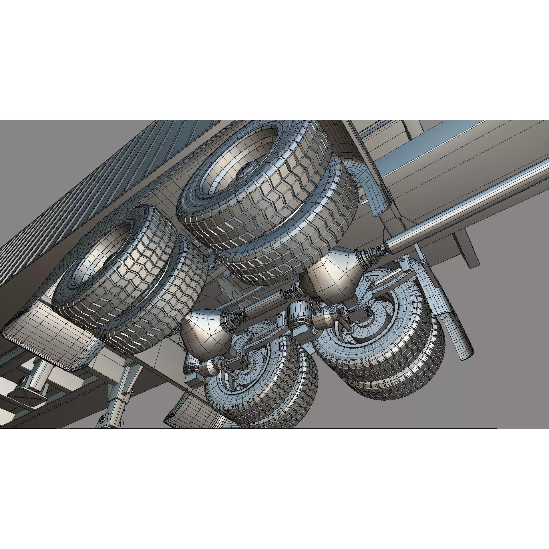 Bad Bunny's Peterbilt 389 - Game-Ready 3D Model - View 86