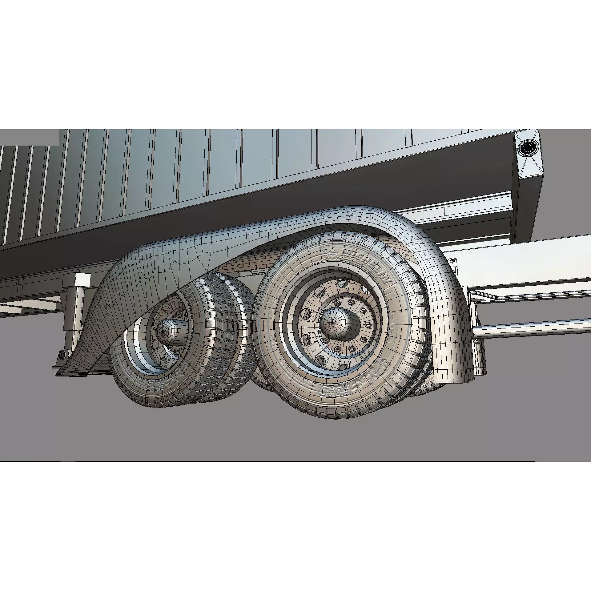 Bad Bunny's Peterbilt 389 - Game-Ready 3D Model - View 87