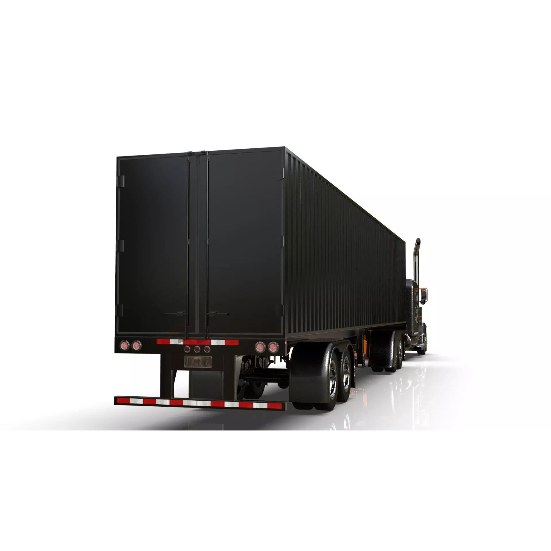 Bad Bunny's Peterbilt 389 - Game-Ready 3D Model - View 9