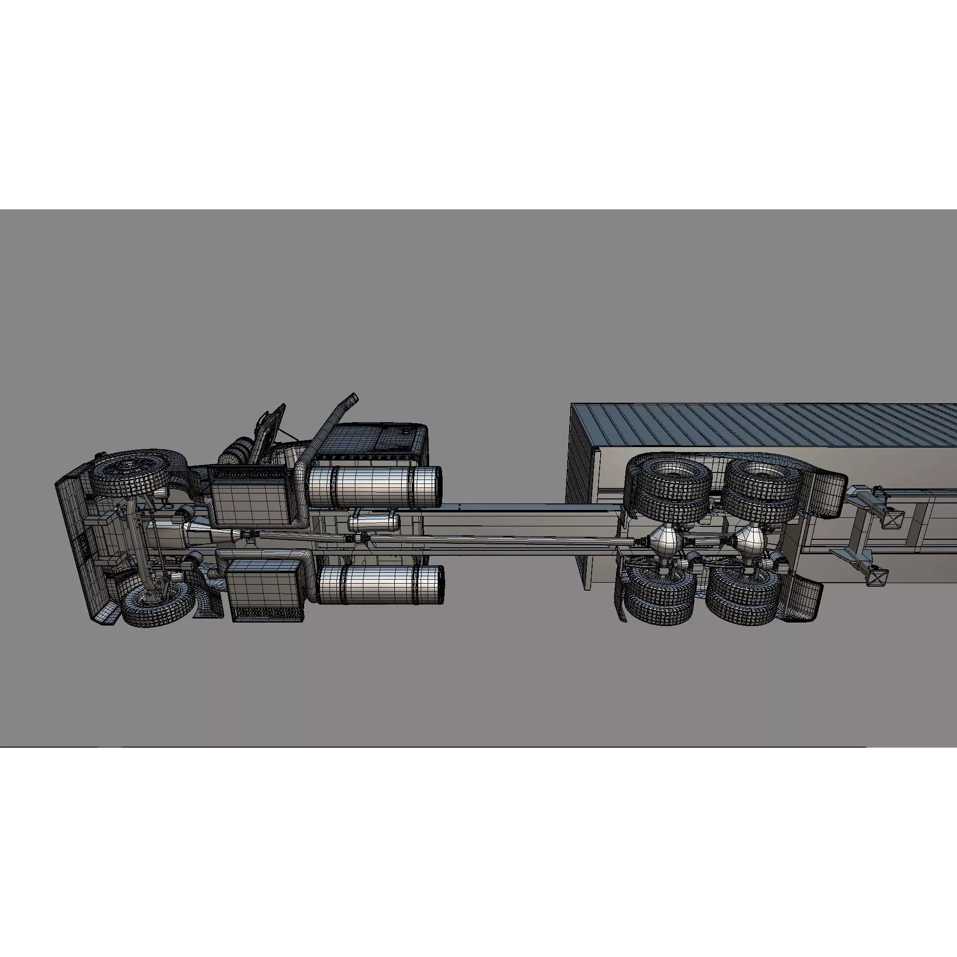 Bad Bunny's Peterbilt 389 - Game-Ready 3D Model - View 91