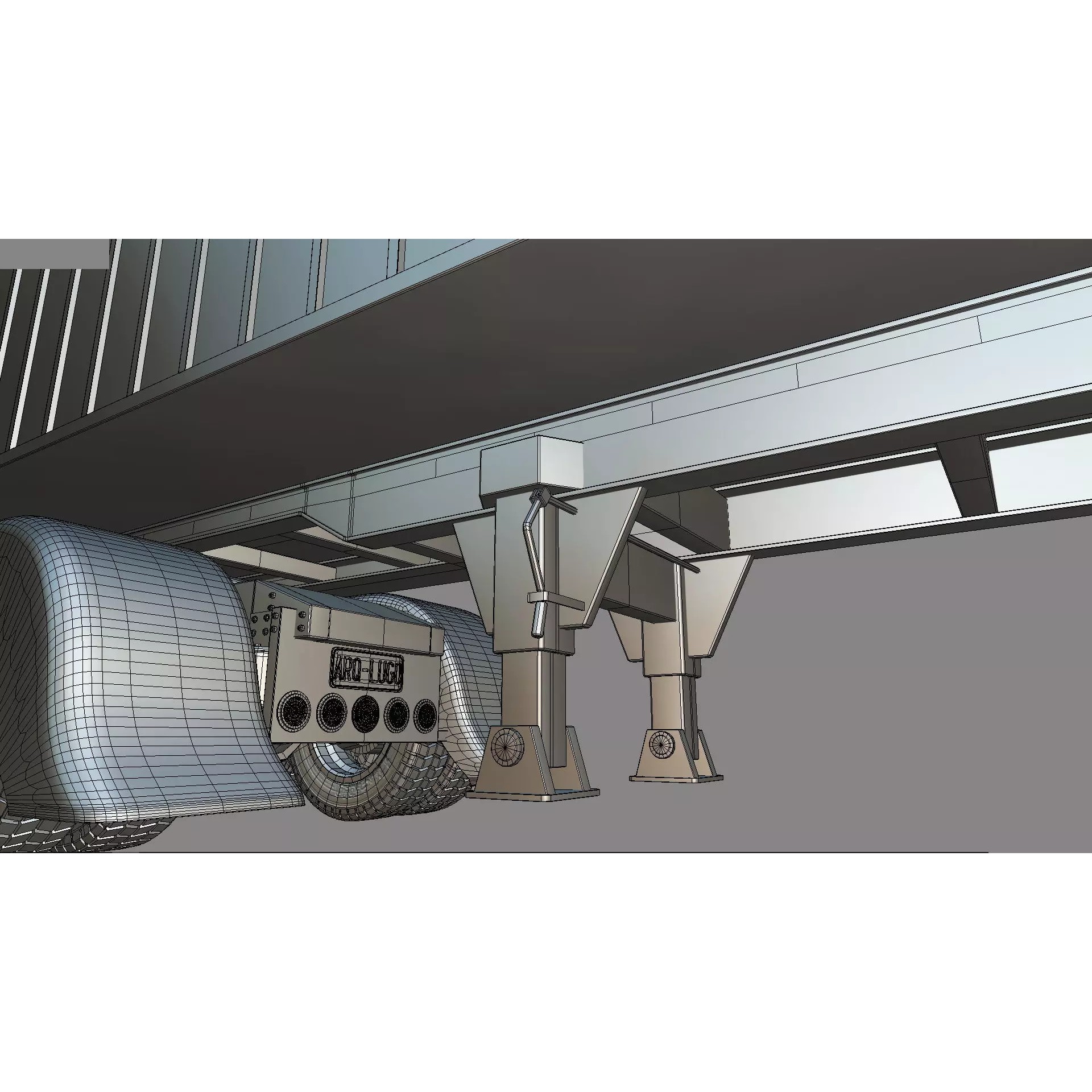 Bad Bunny's Peterbilt 389 - Game-Ready 3D Model - View 92