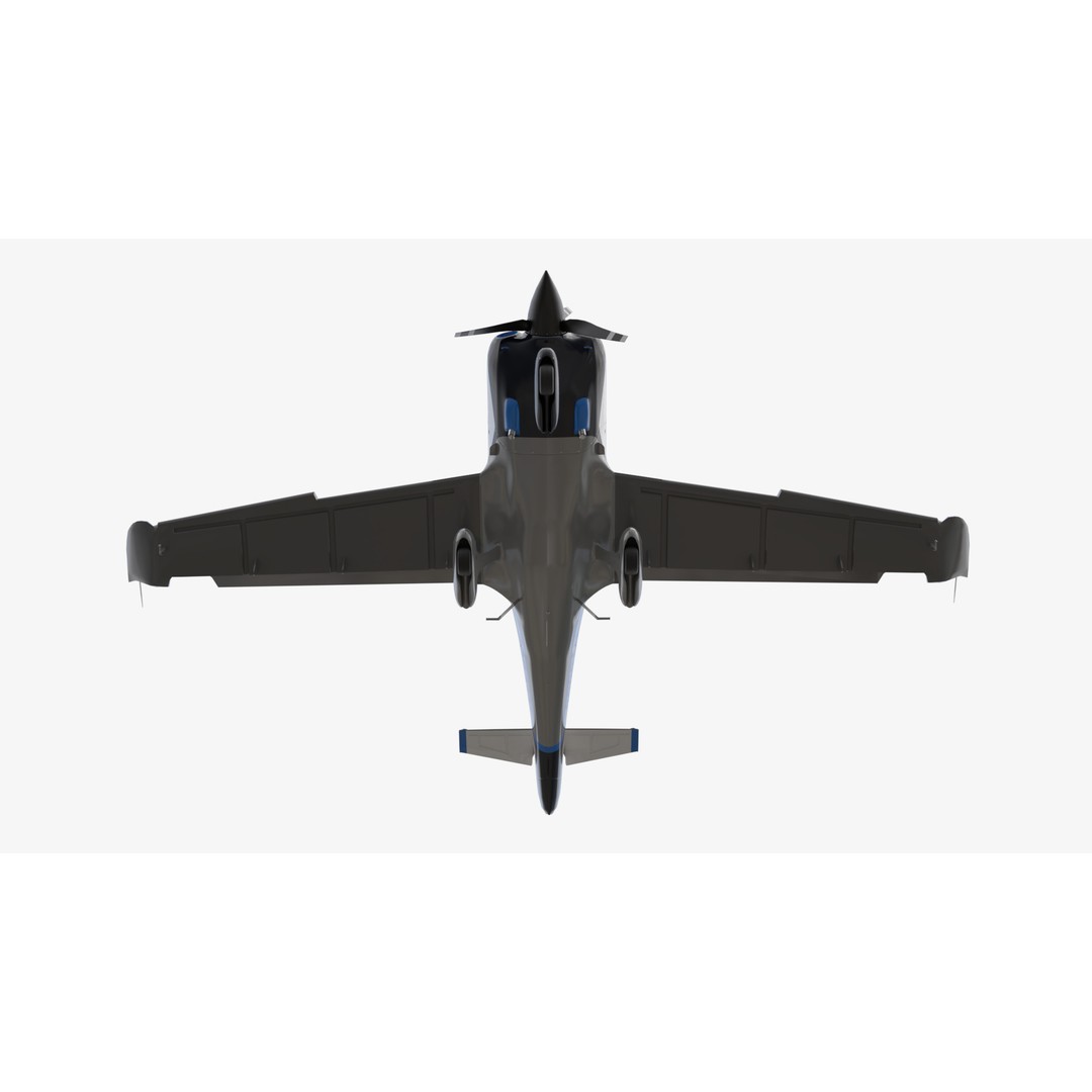 Aircraft Propeller 3D Model – Low Poly Game Asset, Rigged, PBR Textures - View 13
