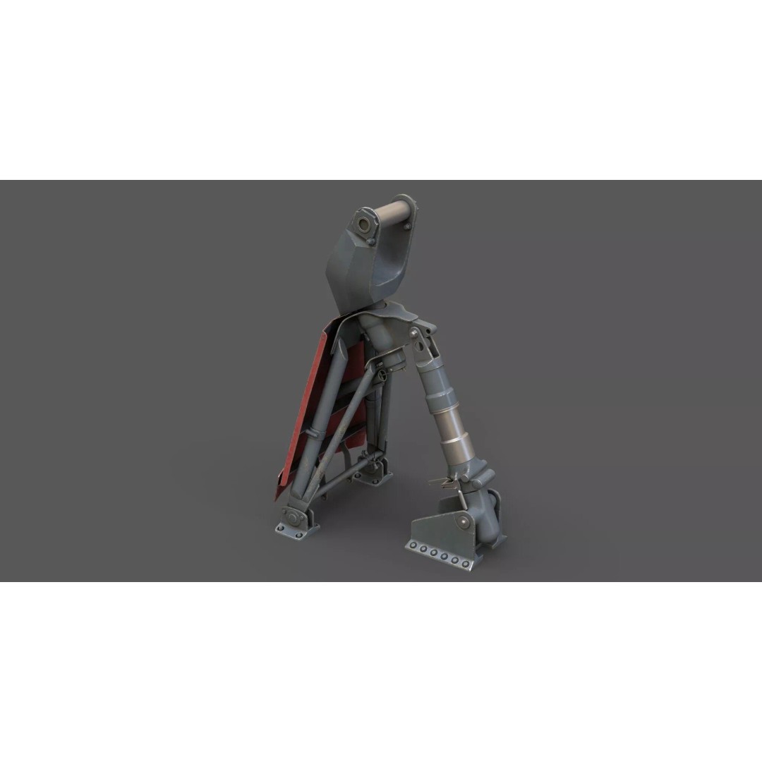 1940s Sci-Fi Technology 3D Model – Kitbash Collection, PBR Textures - View 21