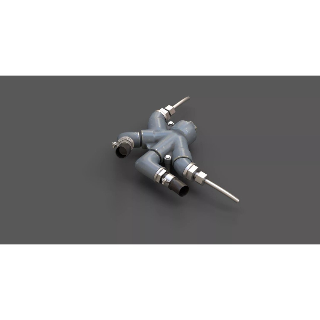 1940s Sci-Fi Technology 3D Model – Kitbash Collection, PBR Textures - View 35