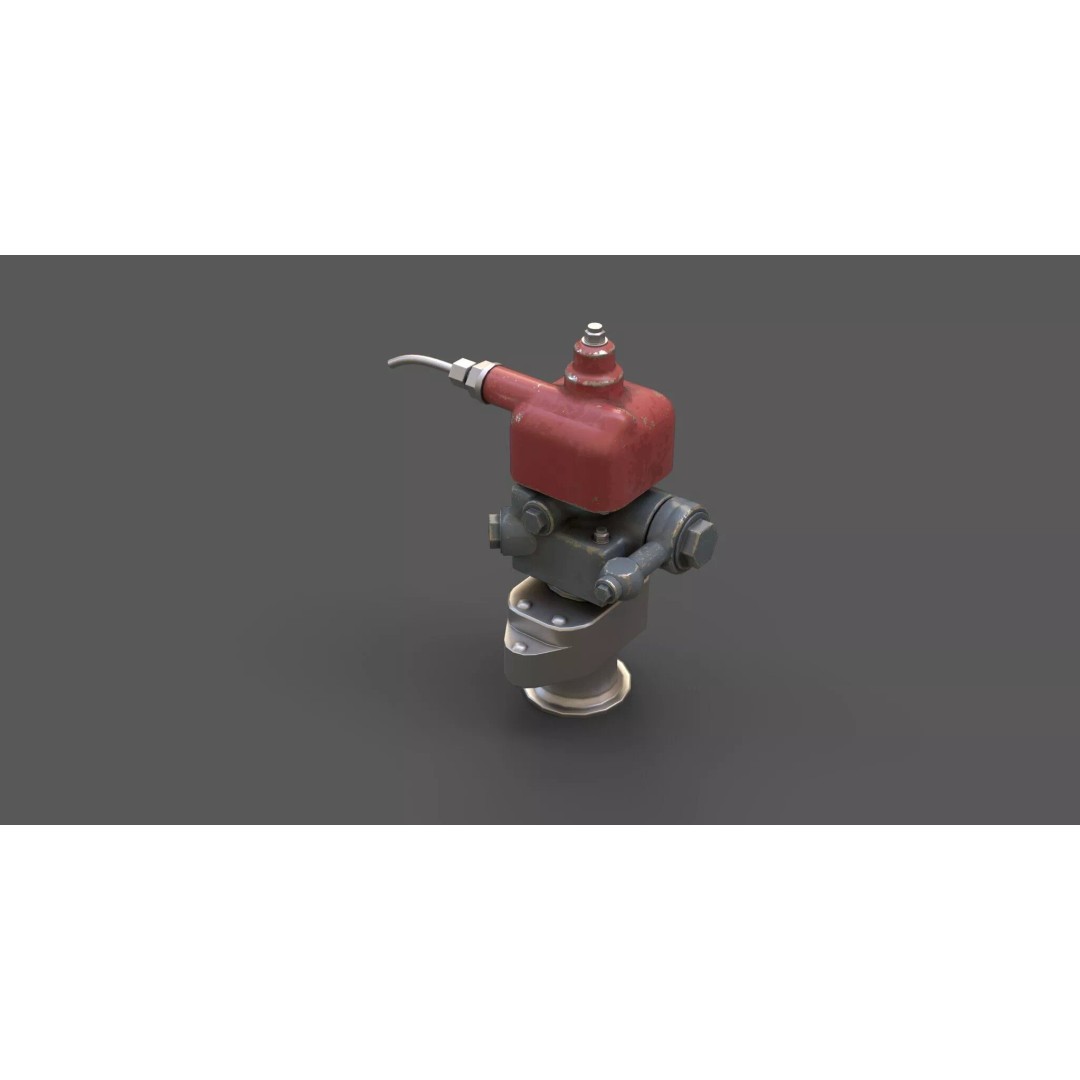 1940s Sci-Fi Technology 3D Model – Kitbash Collection, PBR Textures - View 38