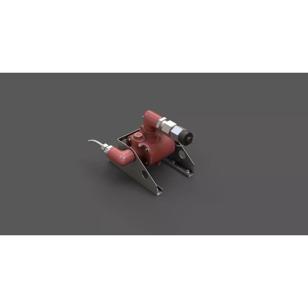 1940s Sci-Fi Technology 3D Model – Kitbash Collection, PBR Textures - View 39