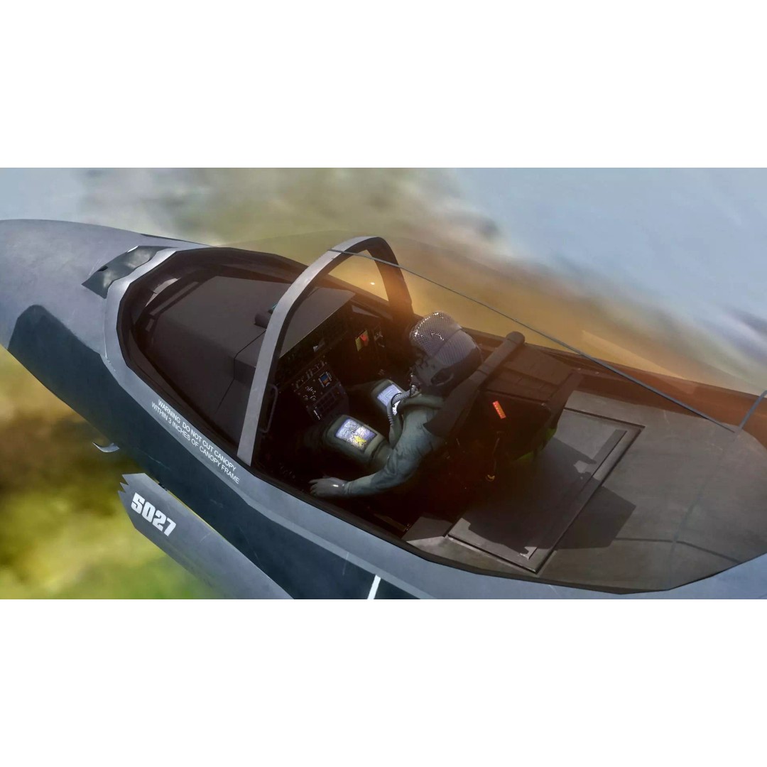 F35A Lightning II 3D Model – Fully Rigged Low-Poly Military Aircraft - View 23