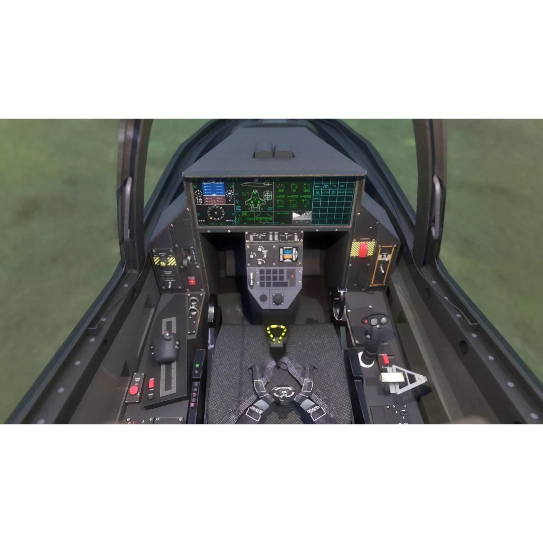 F35A Lightning II 3D Model – Fully Rigged Low-Poly Military Aircraft - View 25