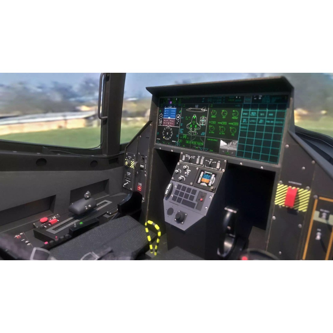 F35A Lightning II 3D Model – Fully Rigged Low-Poly Military Aircraft - View 26