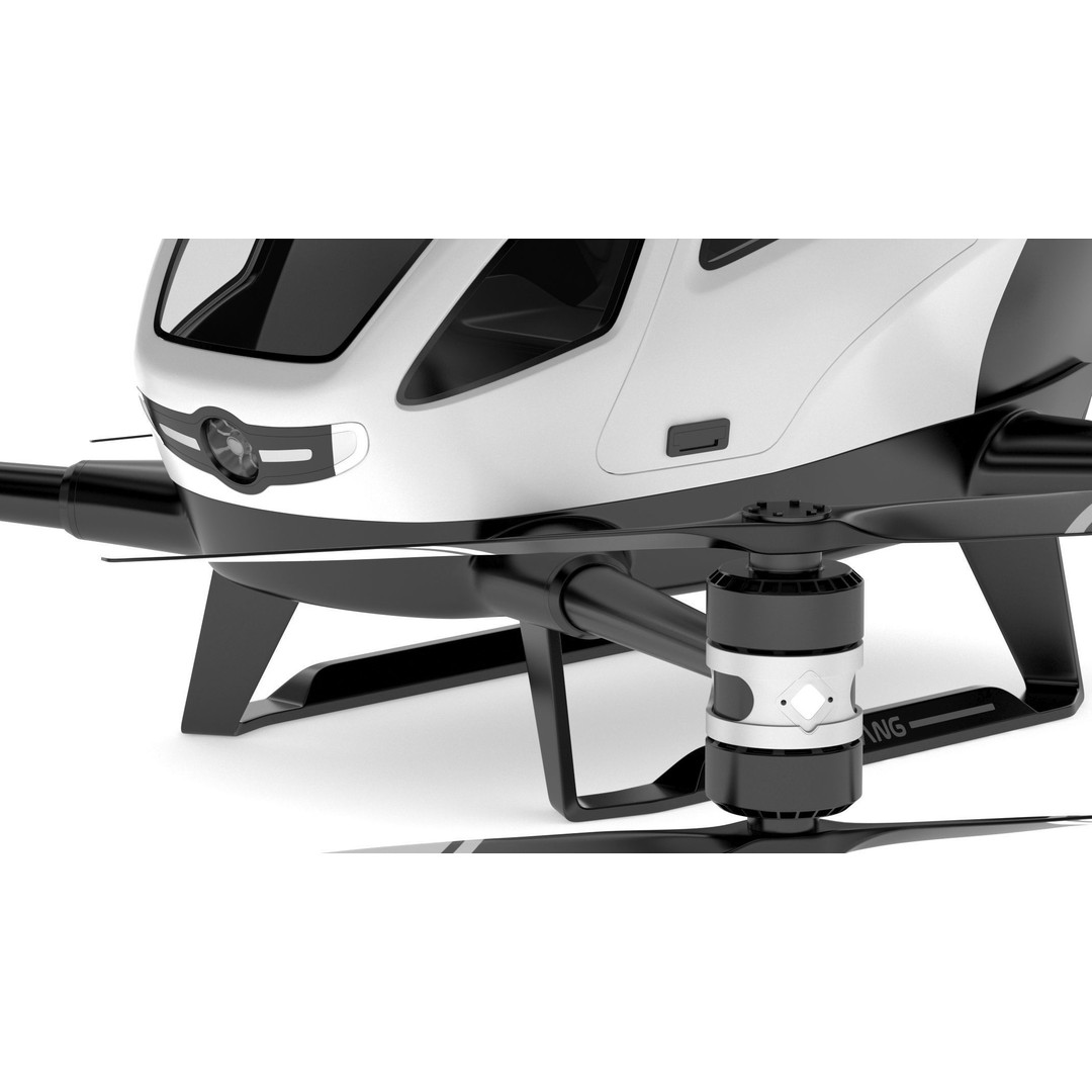 Ehang 184 Drone-Taxi 3D Model – High Poly PBR Game Asset, FBX - View 19