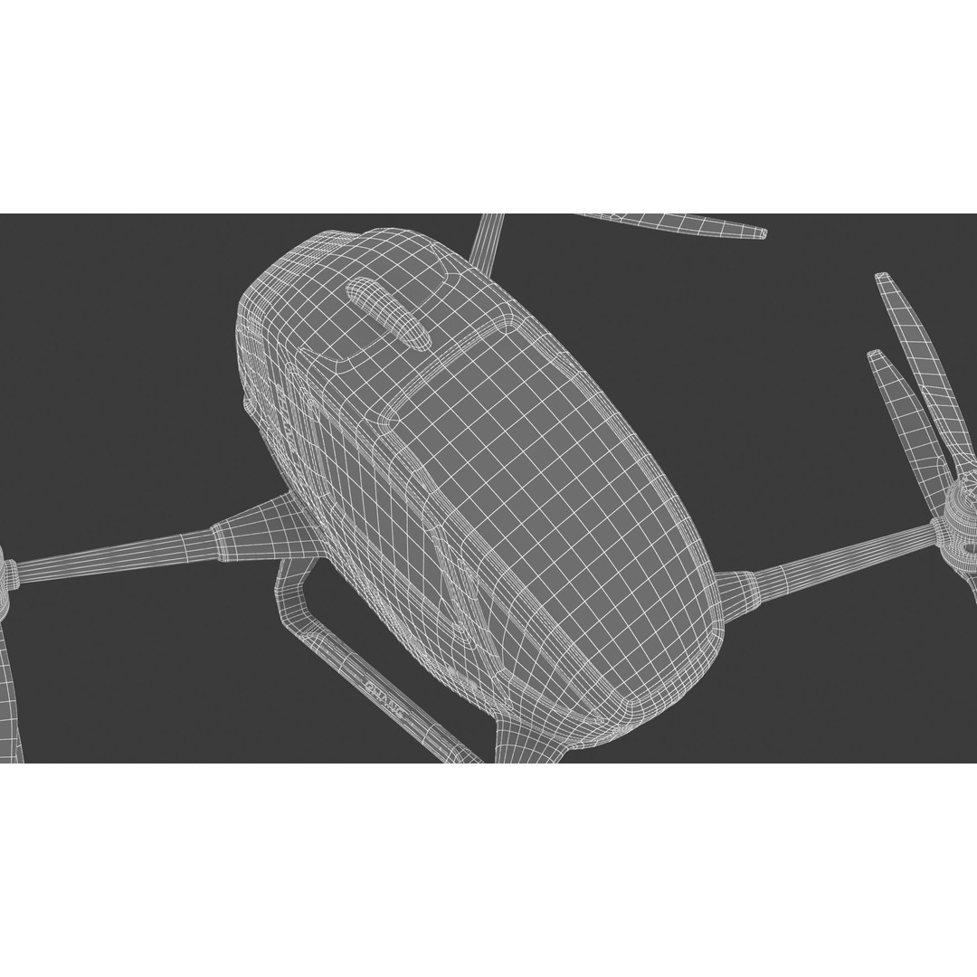 Ehang 184 Drone-Taxi 3D Model – High Poly PBR Game Asset, FBX - View 42