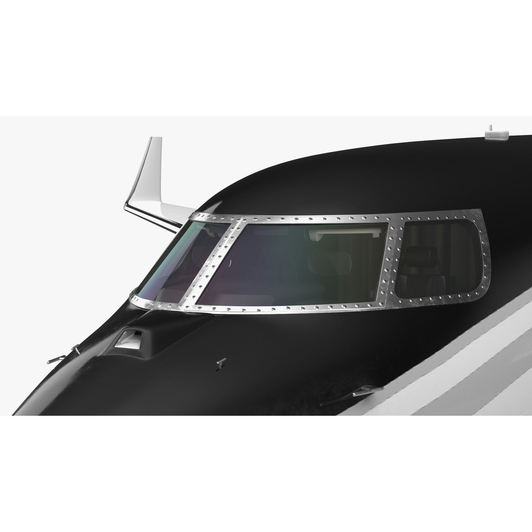 Gulfstream G800 3D Model – Large Business Jet, PBR, FBX - View 16