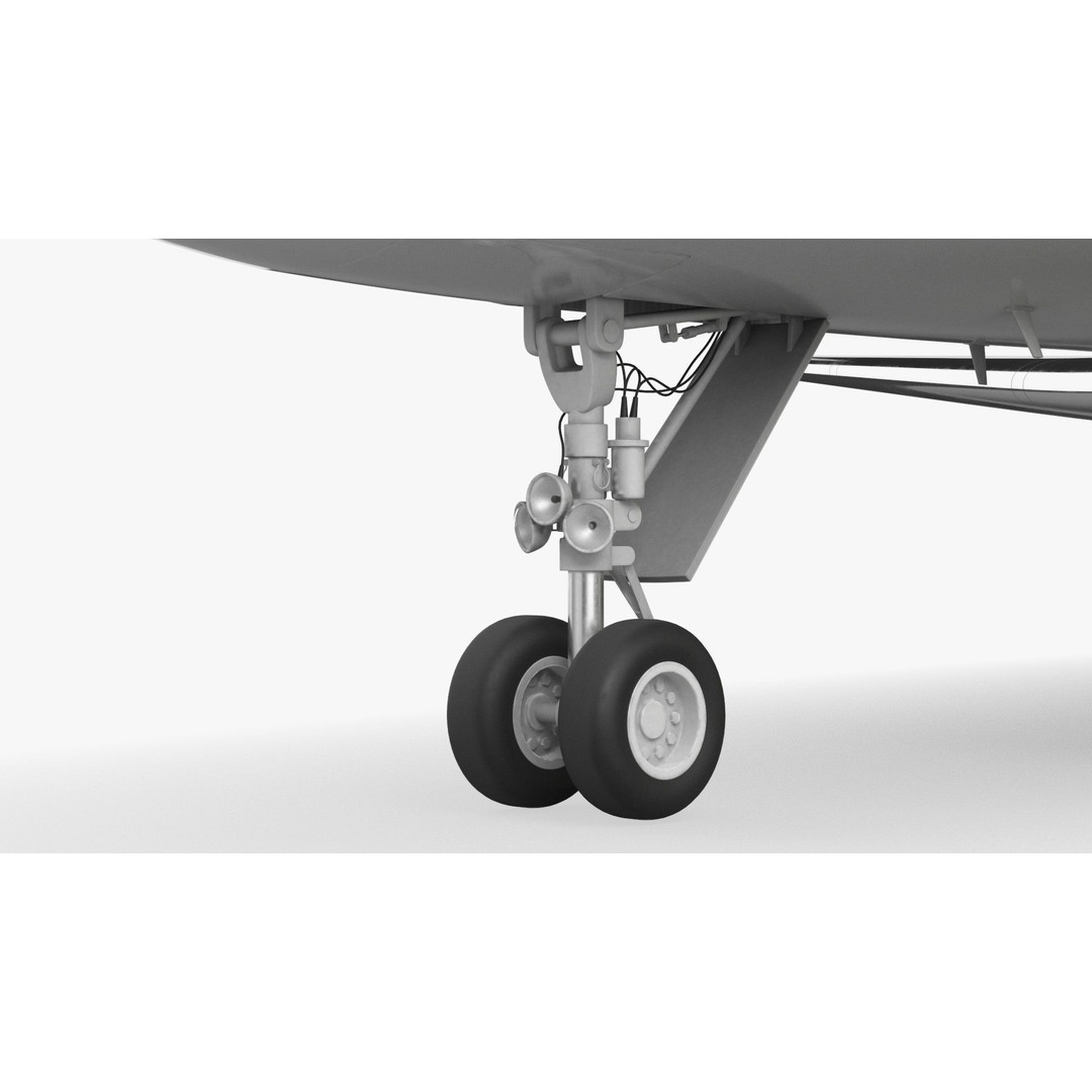 Gulfstream G800 3D Model – Large Business Jet, PBR, FBX - View 17