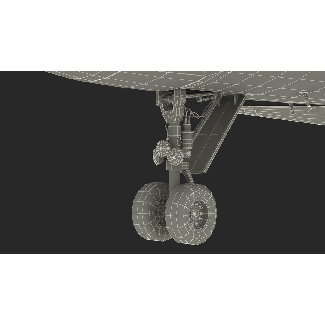 Gulfstream G800 3D Model – Large Business Jet, PBR, FBX - View 42