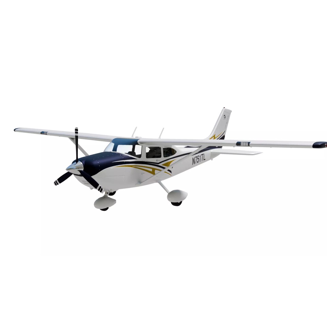 Cessna 182 Skylane 3D Model – High-Quality Aircraft Asset, PBR Textures - View 3