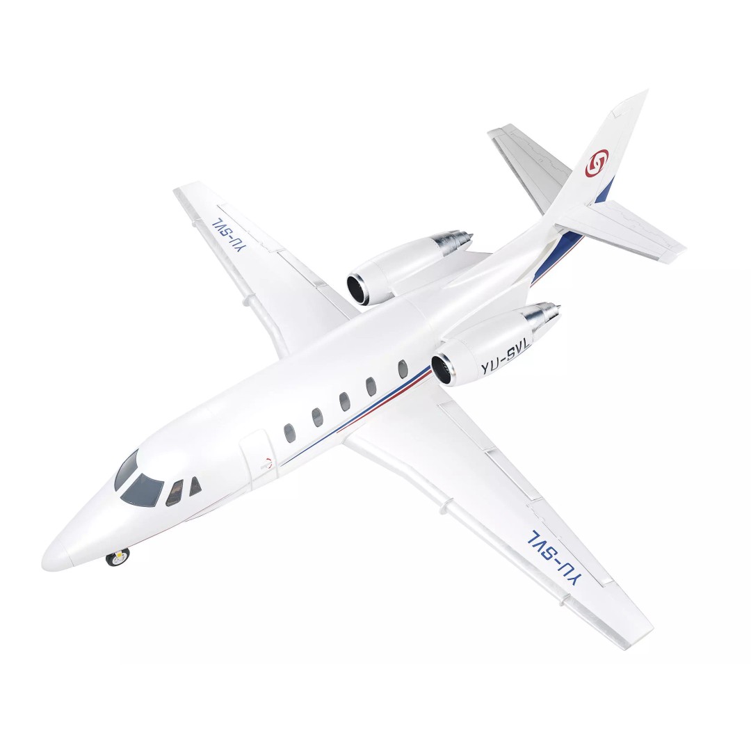 Cessna Citation XLS 3D Model – High Poly Aircraft for Animation, FBX - View 6