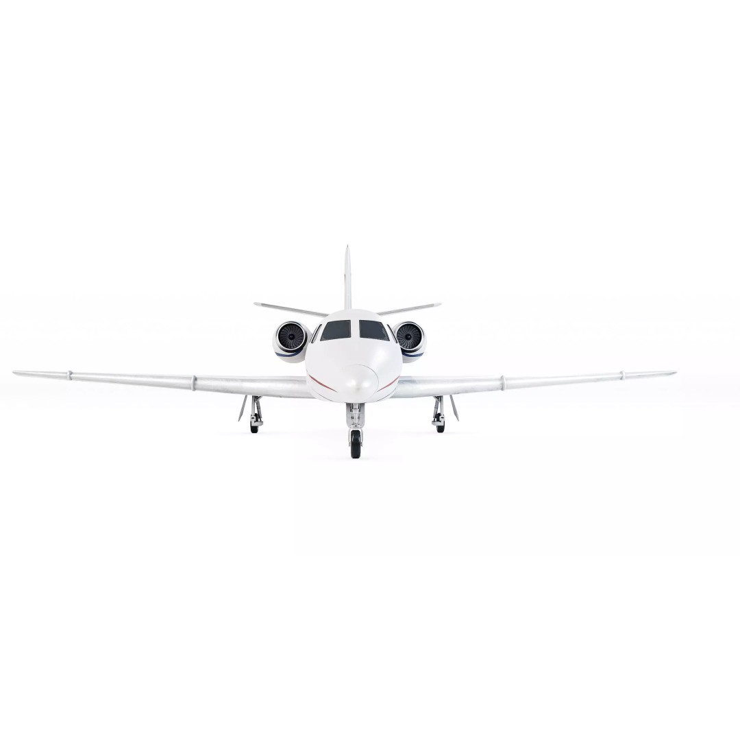Cessna Citation XLS 3D Model – High Poly Aircraft for Animation, FBX - View 8