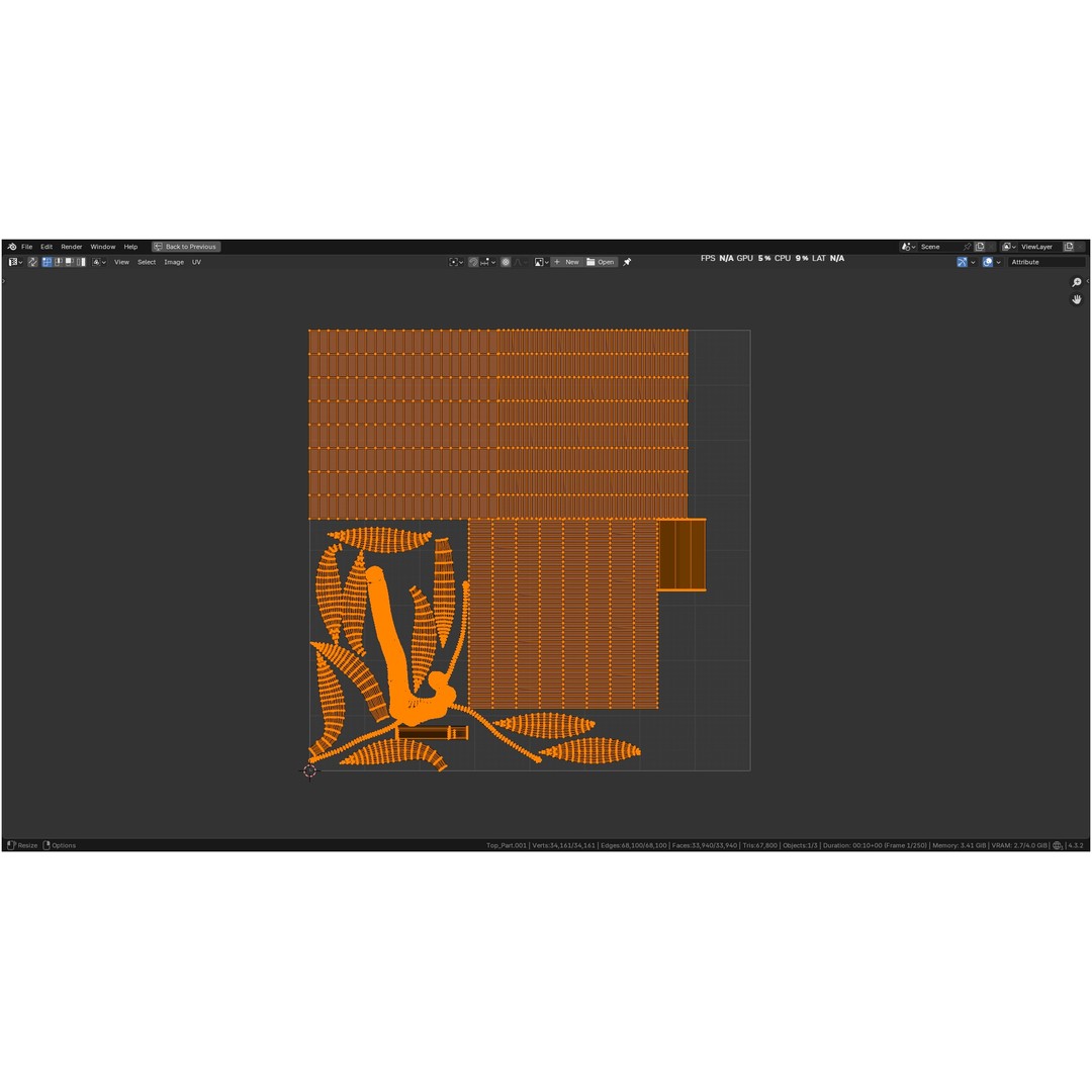 Hot Air Balloon 3D Model – PBR Game Asset, FBX, OBJ - View 30