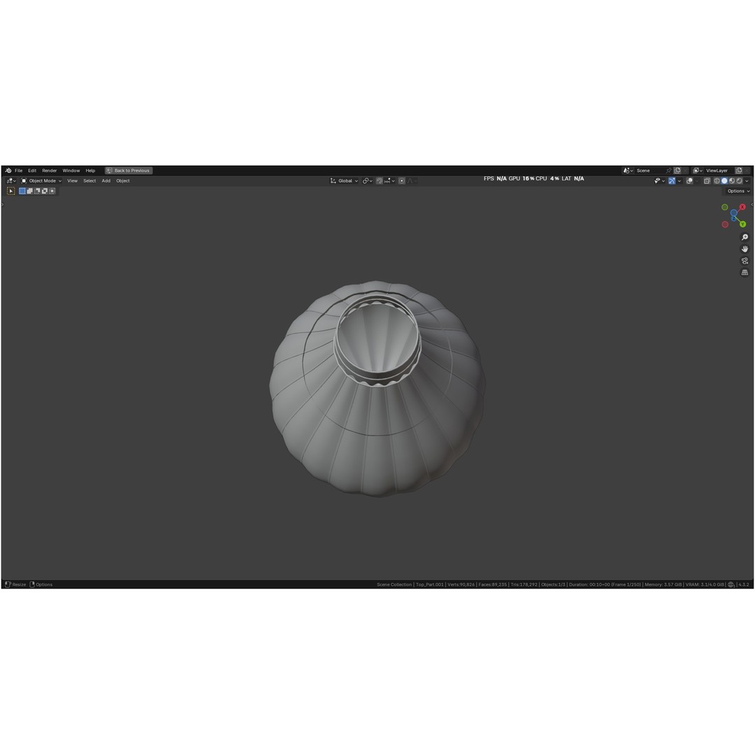 Hot Air Balloon 3D Model – PBR Game Asset, FBX, OBJ - View 38