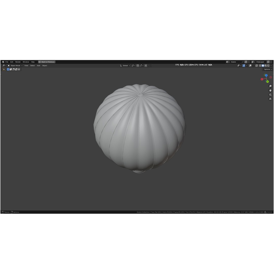 Hot Air Balloon 3D Model – PBR Game Asset, FBX, OBJ - View 42