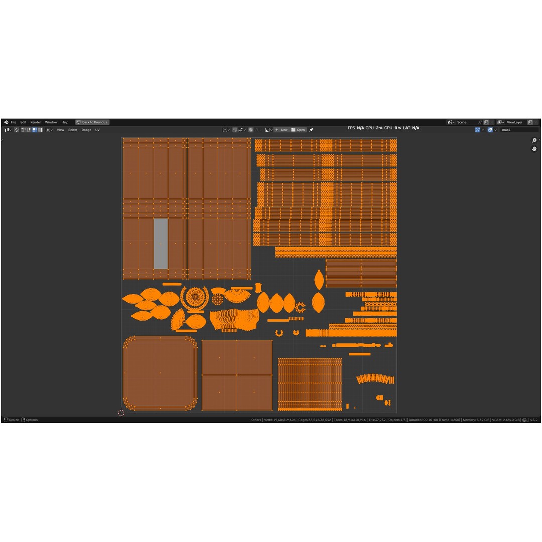 Hot Air Balloon 3D Model – PBR Game Asset, FBX, OBJ - View 5