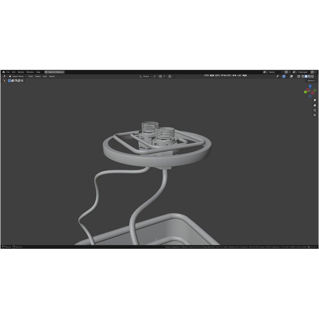 Hot Air Balloon 3D Model – PBR Game Asset, FBX, OBJ - View 51