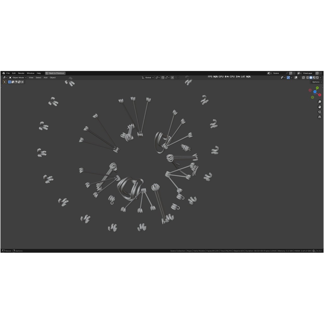 Hot Air Balloon 3D Model – PBR Game Asset, FBX, OBJ - View 76