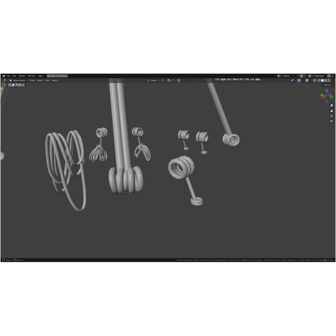 Hot Air Balloon 3D Model – PBR Game Asset, FBX, OBJ - View 77