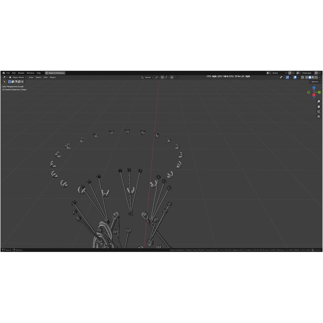 Hot Air Balloon 3D Model – PBR Game Asset, FBX, OBJ - View 82