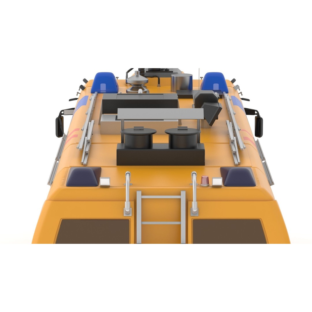 E-One Titan Crash Tender 3D Model – Detailed Fire Truck, FBX, OBJ - View 17